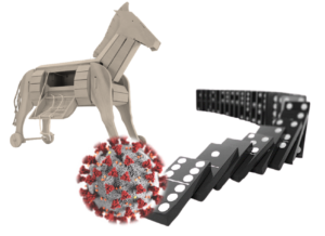 SARS-Cov-2 Trojan Horse Attack